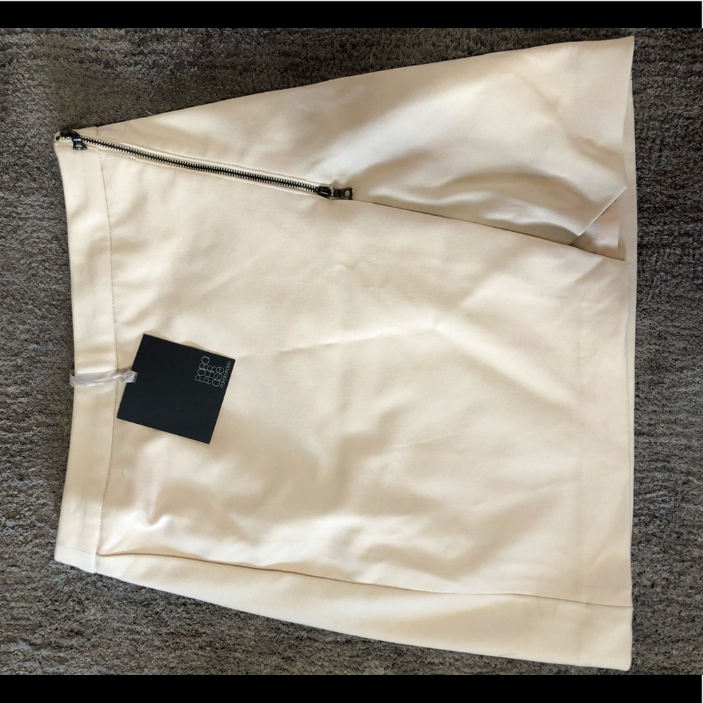 NWT cream skirt